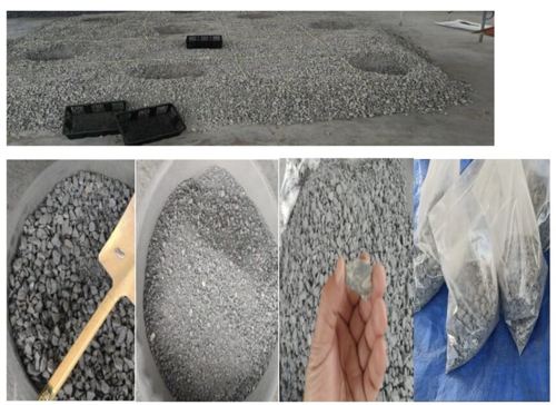 Antimony ore samples